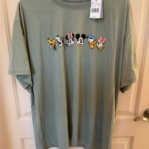 Disney Olive Green T-Shirt